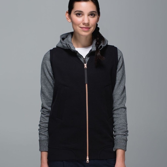 Lululemon Departure Vest Rose Gold Hardware size 6